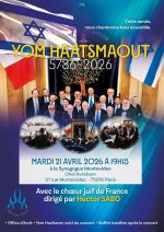 Yom Haatsmaout 5786-2026